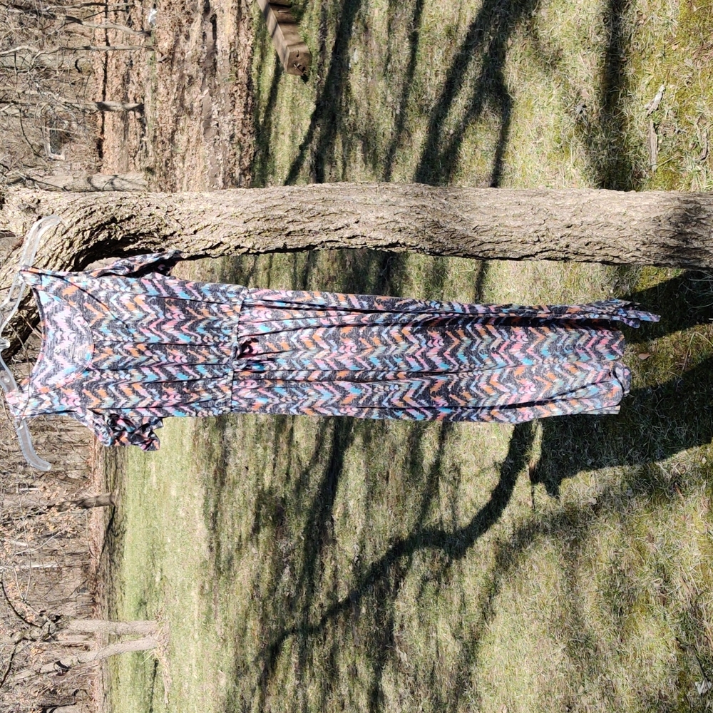 Girls SO size 12 cold shoulder maxi dress